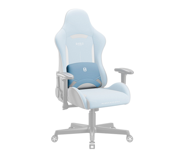 Diablo Chairs X-ST4RTER  COMFORT PAD LIGHT BLUE - 1527028 - zdjęcie 3